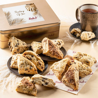 Artisan Scone Assortment Gift Tin, Dulcet Gift Baskets - A Blissfully Beautiful Boutique