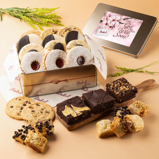 Party Confections Gift Tin, Dulcet Gift Baskets - A Blissfully Beautiful Boutique