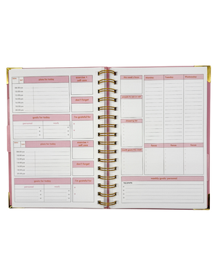 The Ultimate Goal Planner | Undated Weekly & Daily Planner | Goal Setting Planner, The Fabulous Planner - A Blissfully Beautiful Boutique