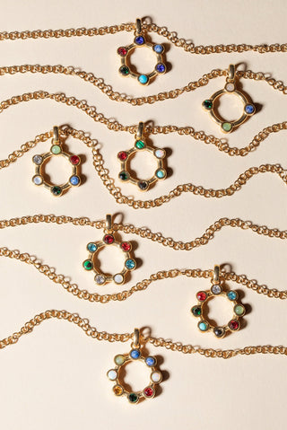 Grandma Hidden Message Acrostic Necklace