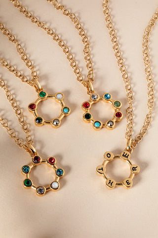 Grandma Hidden Message Acrostic Necklace