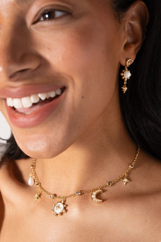 Stargazer Charm Necklace