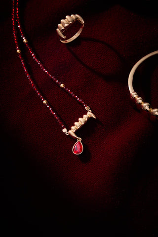 Vampire Teeth Fangs Pendant