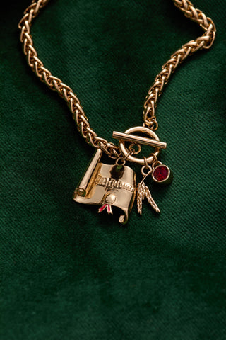 The Wizard of Oz™ Scarecrow Toggle Bracelet