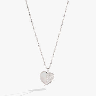 Wings of Protection Charm Necklace