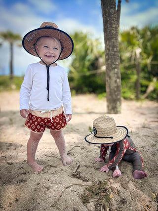 color block- hybrid shorts, Keep the Littles Wild - A Blissfully Beautiful Boutique