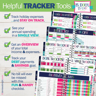 Budget Binder™ 2-Pack: Bill Tracker Financial Planner