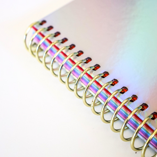 GRAPH Paper Holographic Notebook by BERTEAU & Co., BERTEAU & Co. - A Blissfully Beautiful Boutique