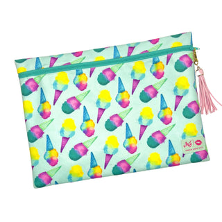 Sweet Treat Teal, Makeup Junkie Bags - A Blissfully Beautiful Boutique