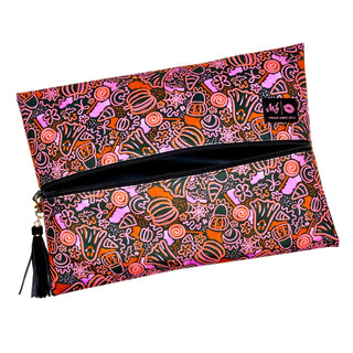 Trick or Treat Doodle, Makeup Junkie Bags - A Blissfully Beautiful Boutique