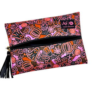 Trick or Treat Doodle, Makeup Junkie Bags - A Blissfully Beautiful Boutique