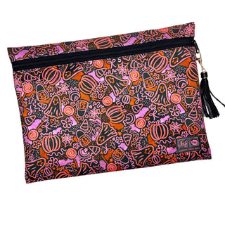 Trick or Treat Doodle, Makeup Junkie Bags - A Blissfully Beautiful Boutique