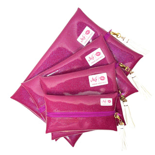 Glitter Orchid, Makeup Junkie Bags - A Blissfully Beautiful Boutique