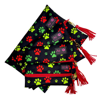 Santa Paws, Makeup Junkie Bags - A Blissfully Beautiful Boutique