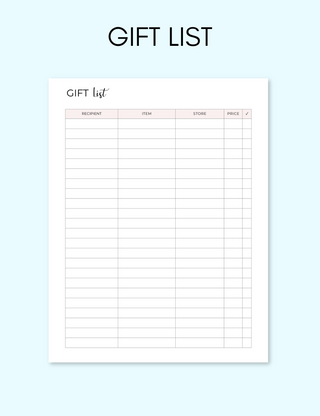 Birthday Tracker, Jessica Autumn - A Blissfully Beautiful Boutique