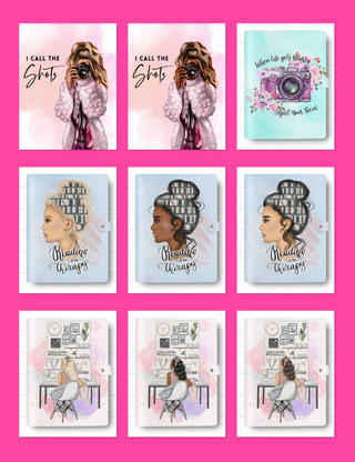 Boss Babe Planner Covers, Jessica Autumn - A Blissfully Beautiful Boutique