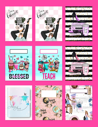 Boss Babe Planner Covers, Jessica Autumn - A Blissfully Beautiful Boutique