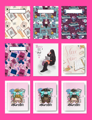 Boss Babe Planner Covers, Jessica Autumn - A Blissfully Beautiful Boutique