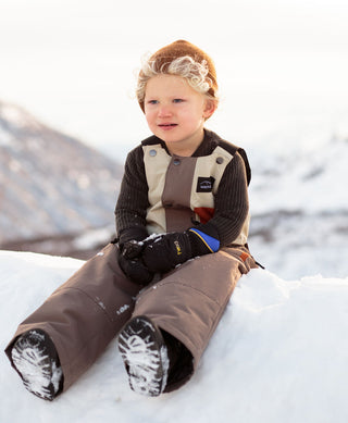 Waterproof Snow bib for youth and toddler, Keep the Littles Wild - A Blissfully Beautiful Boutique