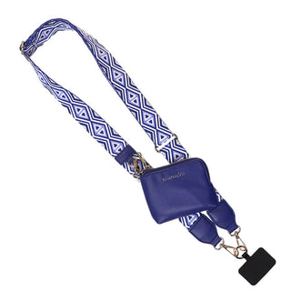 Clip & Go Strap w/RFID Pouch Diamond Pattern, SaveTheGirls - A Blissfully Beautiful Boutique