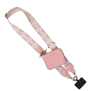 Clip & Go Strap w/RFID Pouch Diamond Pattern, SaveTheGirls - A Blissfully Beautiful Boutique