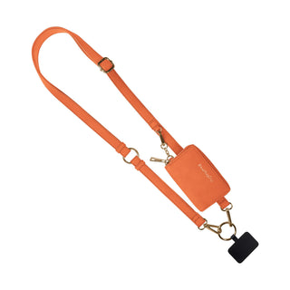 Clip & Go Strap w/Pouch Brushed Vegan Leather, SaveTheGirls - A Blissfully Beautiful Boutique