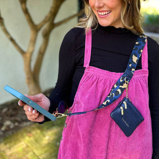 Clip & Go Strap with Pouch - Leopard Collection, SaveTheGirls - A Blissfully Beautiful Boutique