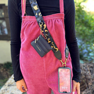 Clip & Go Strap with Pouch - Leopard Collection, SaveTheGirls - A Blissfully Beautiful Boutique