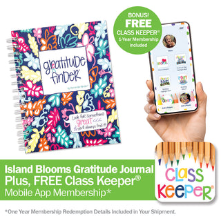Kids' Gratitude Journal + BONUS App Membership | Gratitude for Them, Keepsakes for You