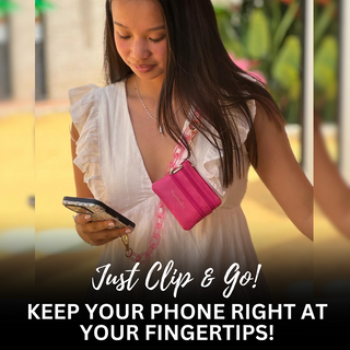 Clip & Go Ice Chain with Pouch, SaveTheGirls - A Blissfully Beautiful Boutique