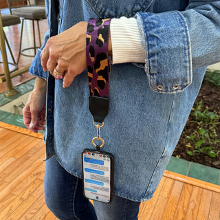 Clip & Go Strap with Pouch - Leopard Collection, SaveTheGirls - A Blissfully Beautiful Boutique