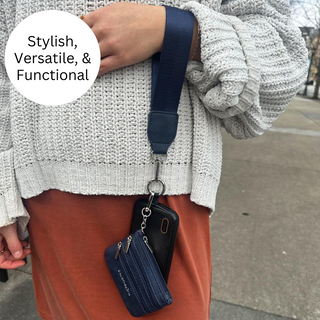 Clip & Go Strap with Pouch - Neutral Collection, SaveTheGirls - A Blissfully Beautiful Boutique