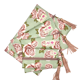 Cottage Rose, Makeup Junkie Bags - A Blissfully Beautiful Boutique