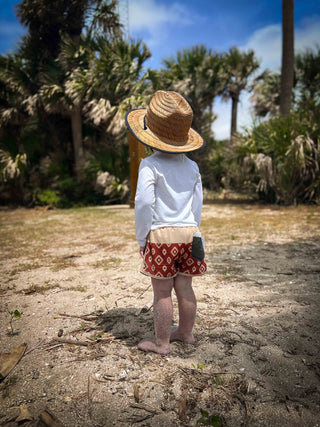 color block- hybrid shorts, Keep the Littles Wild - A Blissfully Beautiful Boutique