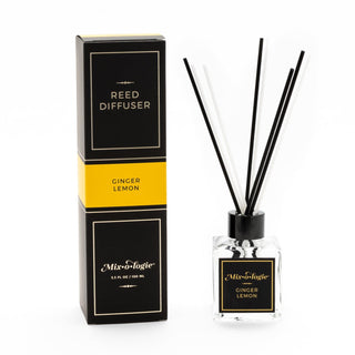 Ginger Lemon | Reed Diffuser, MIXOLOGIE - A Blissfully Beautiful Boutique