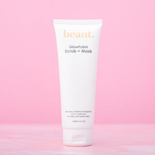 GlowPolish Scrub + Mask, beaut.beautyco. - A Blissfully Beautiful Boutique