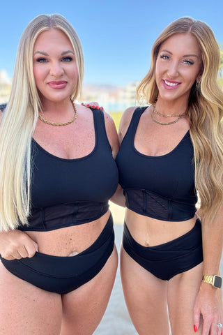 Down the Block, On A Beach Two Piece Swimsuit, Ave Shops - A Blissfully Beautiful Boutique