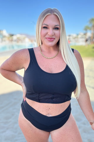 Down the Block, On A Beach Two Piece Swimsuit, Ave Shops - A Blissfully Beautiful Boutique