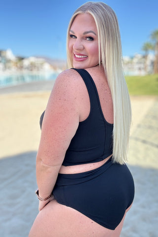 Down the Block, On A Beach Two Piece Swimsuit, Ave Shops - A Blissfully Beautiful Boutique
