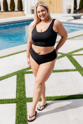 Down the Block, On A Beach Two Piece Swimsuit, Ave Shops - A Blissfully Beautiful Boutique