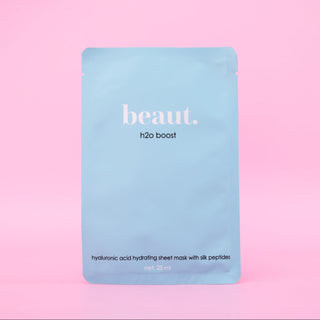 h2o boost sheet mask, beaut.beautyco. - A Blissfully Beautiful Boutique