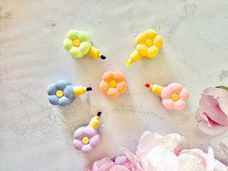 Flower Stacking Mini Highlighter Pen