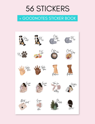 Digital Everyday Reminder Stickers