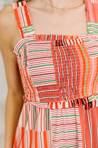 Extra Sentimental Wide Strap Tiered Dress, Ave Shops - A Blissfully Beautiful Boutique