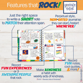 Bundle of THREE Gratitude Finder® Journals