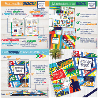 Happy Habits Bundle for Kids | Chore Chart, Gratitude Journal & Stickers + BONUS App Membership