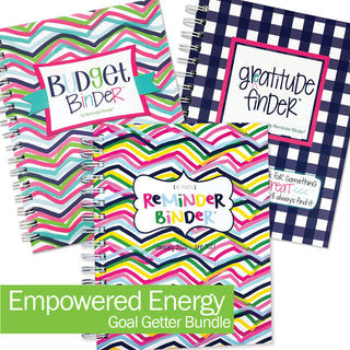 NEW! 2026-27 Dream Gift Bundle + BONUS 2026 Mini Calendar | Reminder Binder® Planner, Gratitude Finder® Journal and Budget Binder™