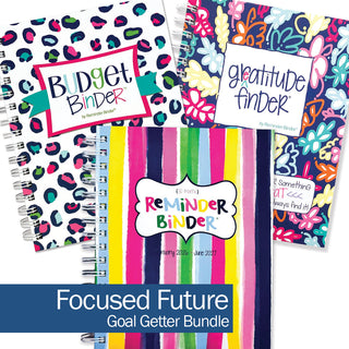NEW! 2026-27 Dream Gift Bundle + BONUS 2026 Mini Calendar | Reminder Binder® Planner, Gratitude Finder® Journal and Budget Binder™