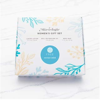 Free (Ocean Mist) | Gift Set Trio Box, MIXOLOGIE - A Blissfully Beautiful Boutique