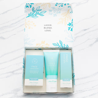 Free (Ocean Mist) | Gift Set Trio Box, MIXOLOGIE - A Blissfully Beautiful Boutique